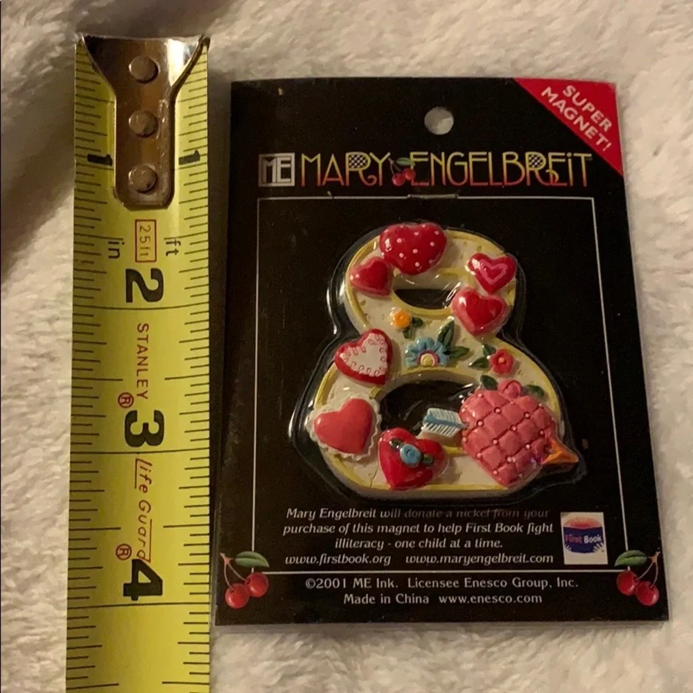 Mary Engelbreit Enseco Super Magnet #8(Eight)